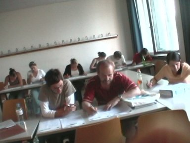 Picture from exam-sheet evaluation